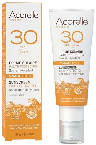 ACORELLE Sun Sonnencreme Gesicht LSF30, 40 ml