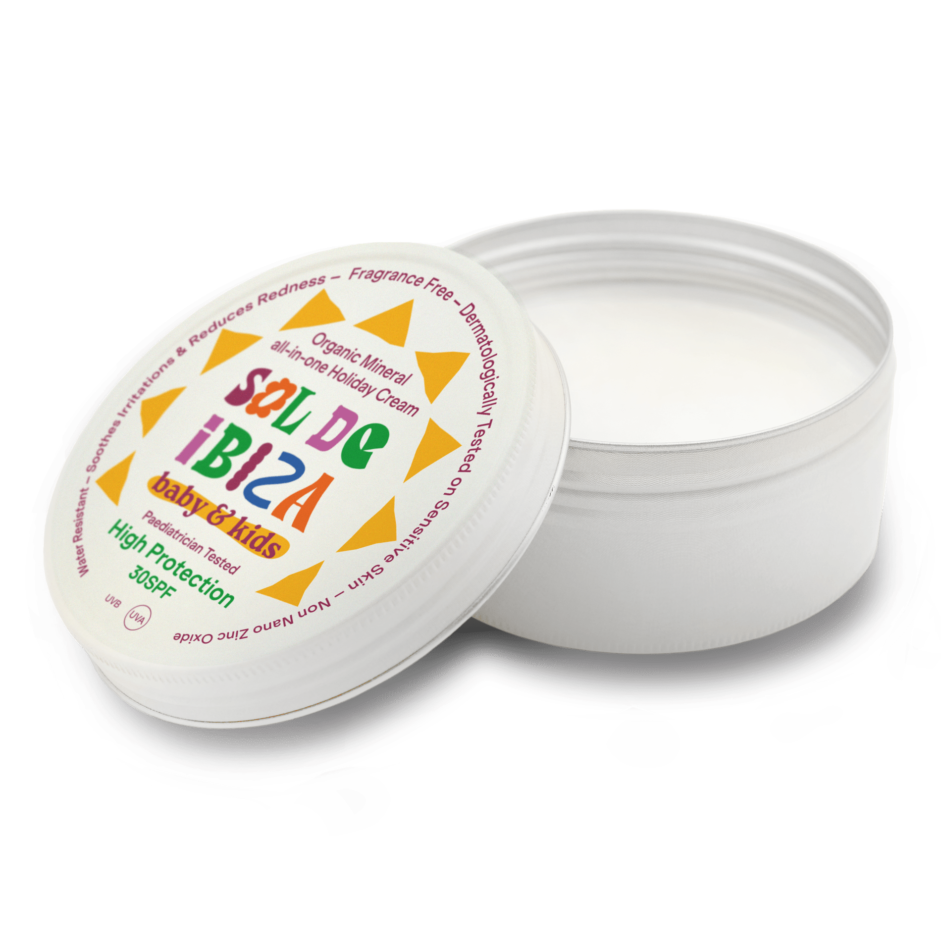 Sol de Ibiza Sonnencreme Baby&Kids, LSF 30, Tiegel, 100g