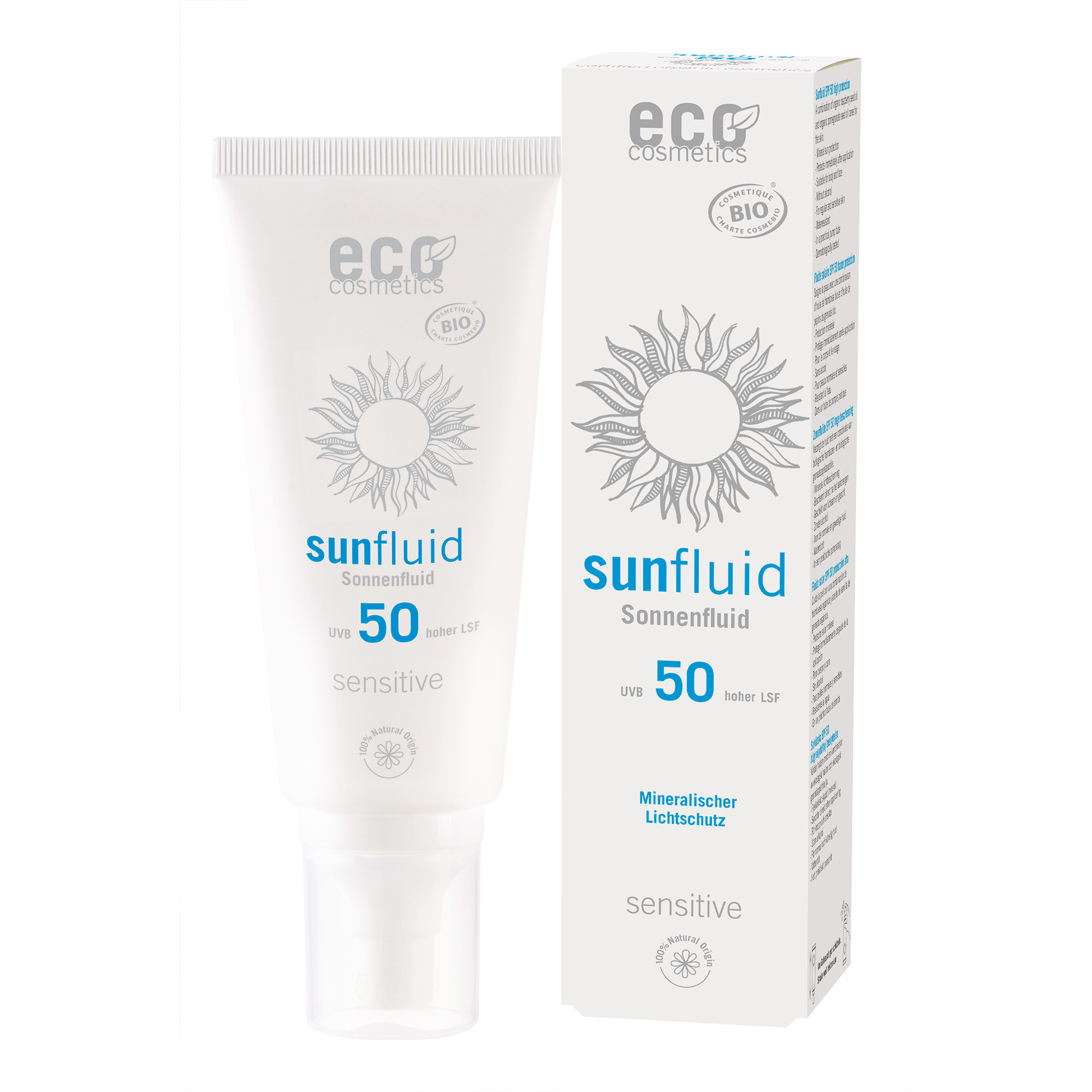 ECO Sonnenfluid sensitiv LSF 50, 100ml