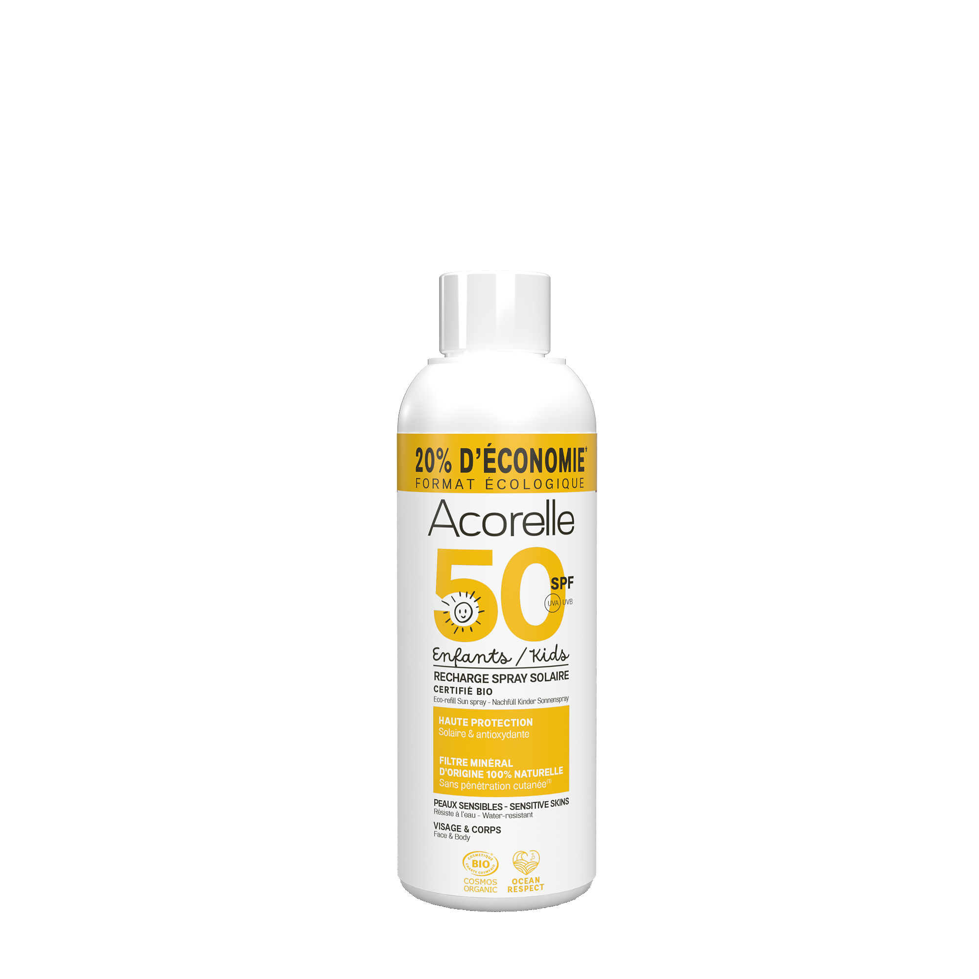 ACORELLE Sun Sonnenspray KIDS Refill LSF50,150ml