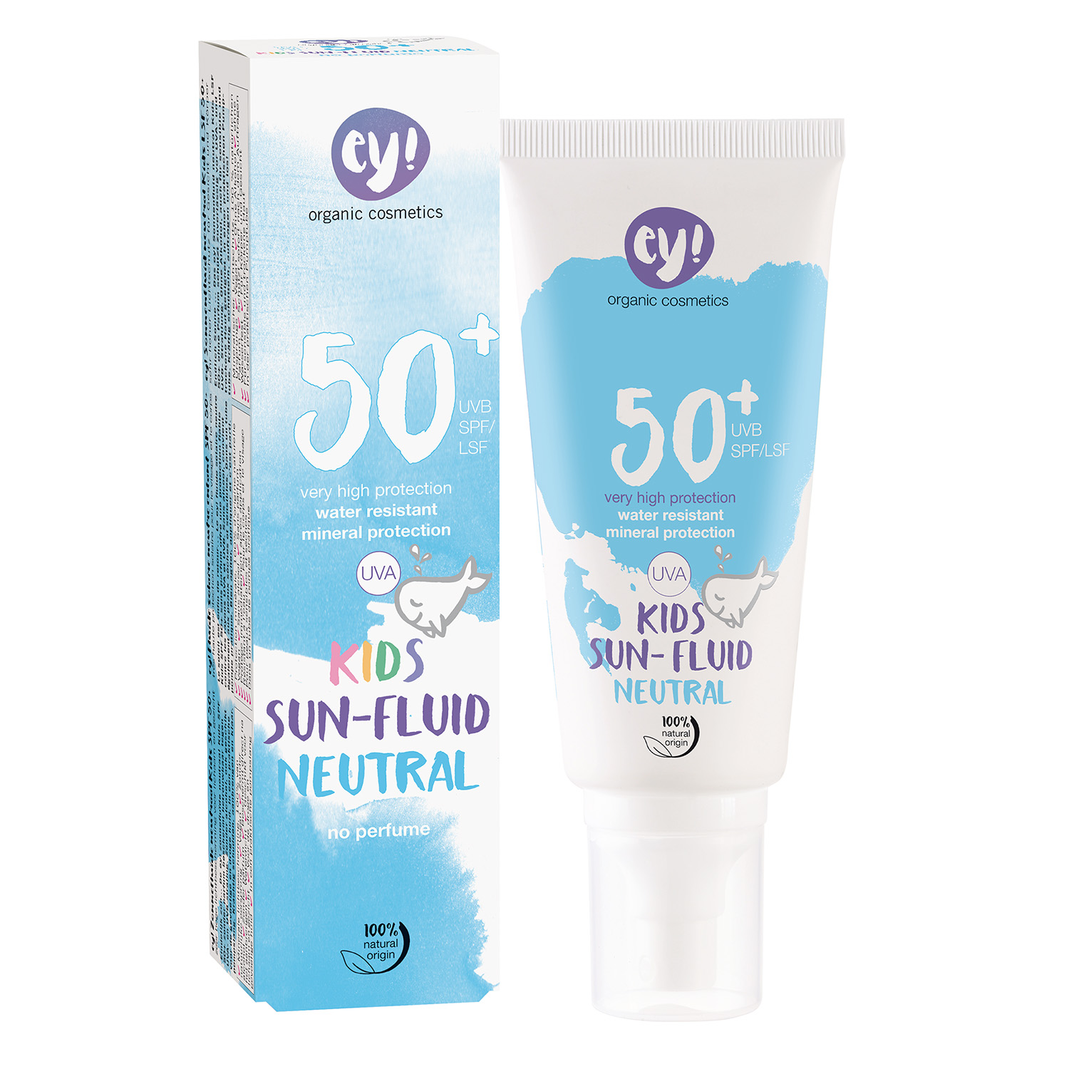 EY! Sun Fluid LSF 50+ Kids Neutral 100ml